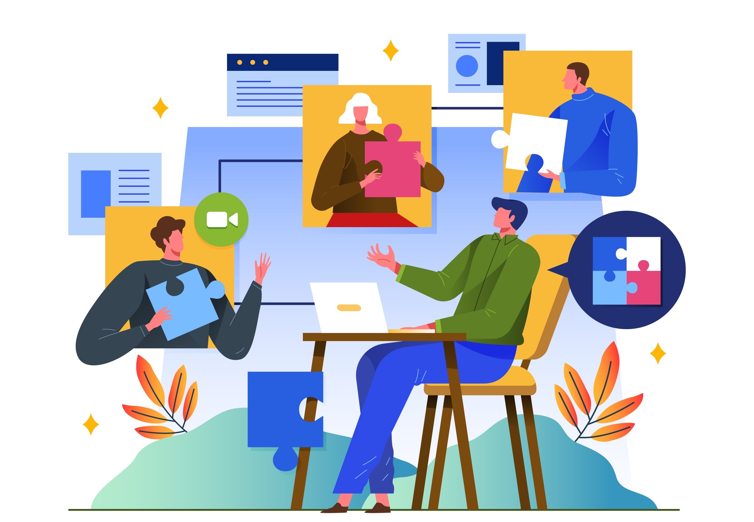 Illustration of our company